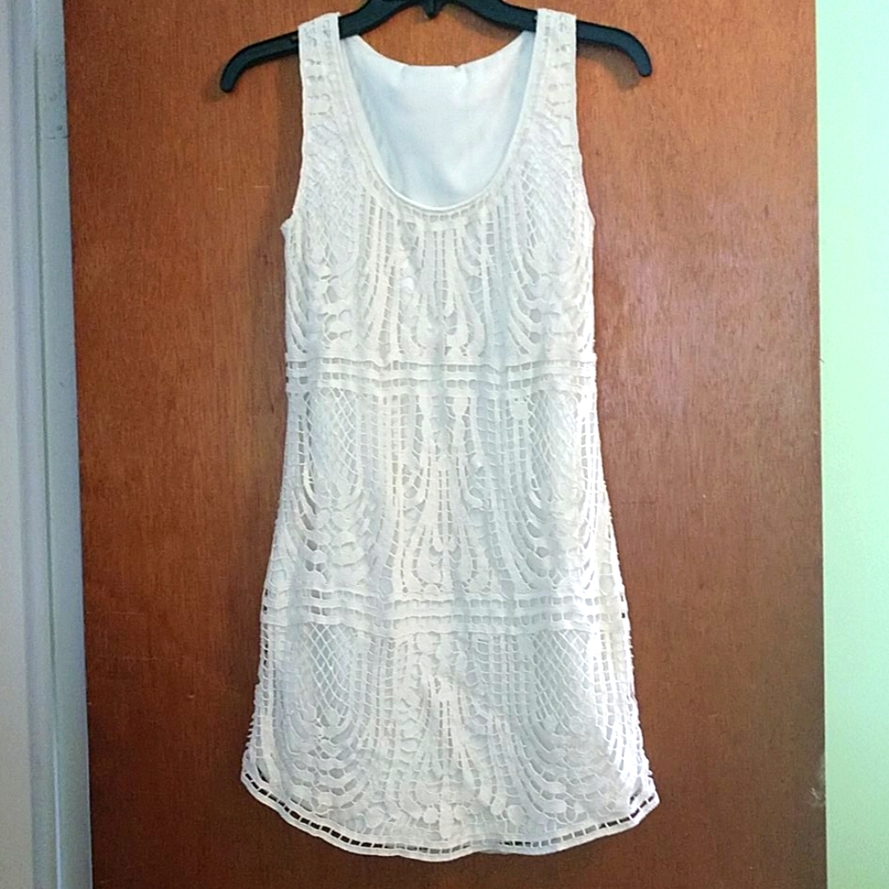 NWT Staring at Stars knit creme dress